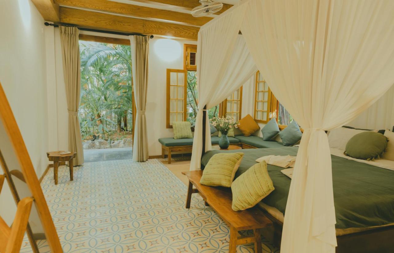 Hotel The Wooden Gate Xuan Son Exterior foto